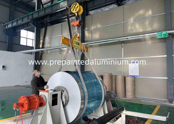 Thickness .027 Width 15 Inches Coated Aluminum Coil For Fabricate Gutters