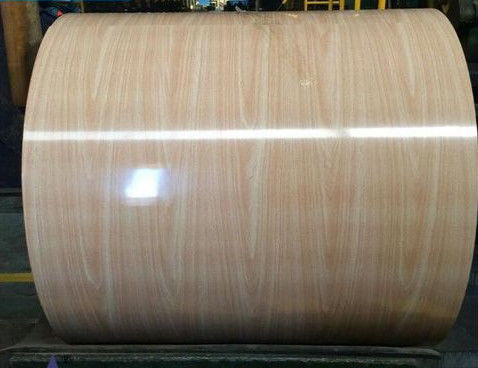 3105 Alloy Wooden Pattern PPAL Color Coated Aluminum Coil For Roofing And Wall