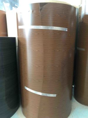 Brown/White Color Coating Aluminum Trim Coil 24 x 50 Inch x 100 Feet Used For Roofing And Siding Installing Purposes