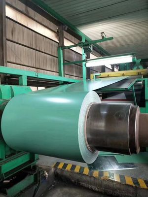PE / PVDF / SMP Color Coated Aluminium Coil For Roller Shutter Door 0.95mm Thickness