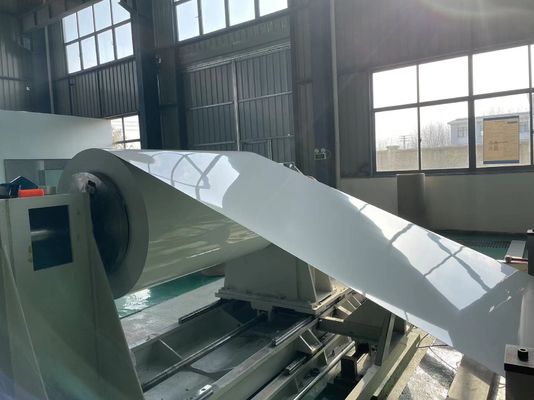 Corrugated Roof Roller Shutter Door Rainwater Drainage Pipe Color Coated Aluminum Sheet