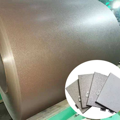 Alloy 3105 H24 0.75mm Thickness Various Color  Pre-Painted Aluminum Coil Color Coating Aluminum Sheet For Wall Cladding