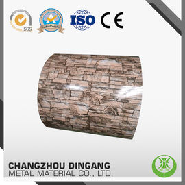 Prepainted Steel Coil For Roofing Material , PE / PVDF Coating Painted Aluminum Sheets
