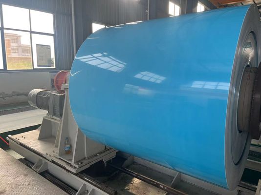 0.70*1250mm 3003 Alloy Prepainted Aluminum Coil For Custom Thickness And Color Coated Aluminum Sheet For Wall Facade Panel