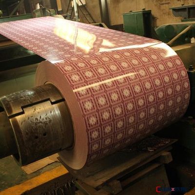 Alloy 3003 Marble Pattern Coating Aluminum Coil 24Ga X 48Inch Pre Painted Aluminum Sheet For Building Facades