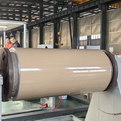 Aluminum Alloy 3105 0.80mm Thickness Architectural Pre-Painted Aluminum Coil For Curtain Walls Facade Panel Producing