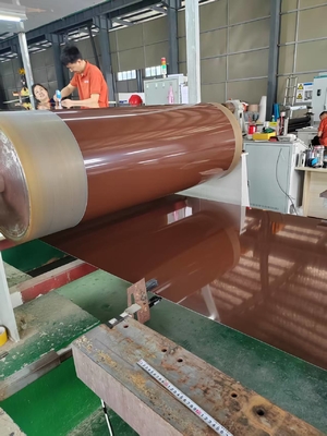 AA3003 H24 1.5MM Prepainted Aluminium Coil for Lamps and Solar Energy
