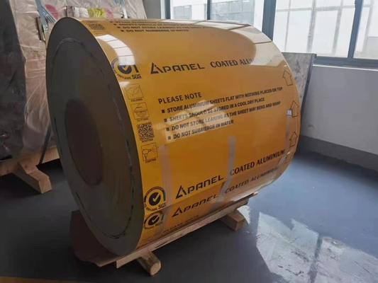 AA5052  H38  1.5MM  Prepainted Aluminium Coil for Rail Transit Applications