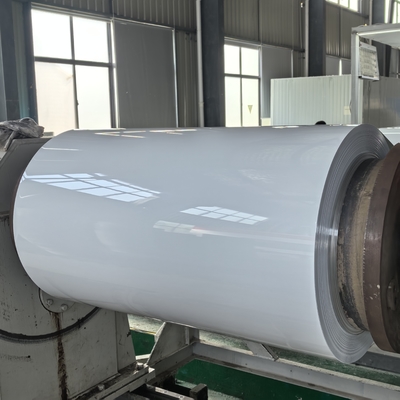 2.4mm Thick & 1250mm Wide Polyester Prepainted Aluminum Coil Used in Camping Capsule Fabrication