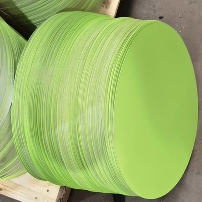 360mm Diameter 1-Series Prepainted Aluminum Circles for Cookware Production