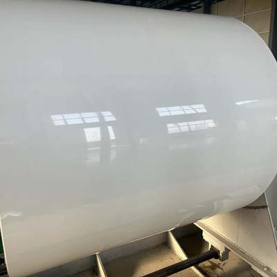 24 in. x 50 ft. High-Gloss Bright White PVC Aluminum Trim Coil