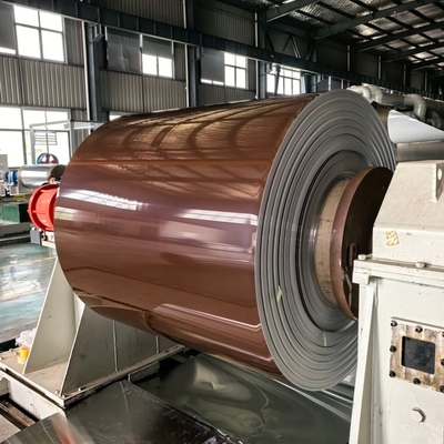 0.6mm Thickness Polyester Color Coated Aluminum Sheet for Roofing Panels Fabrication