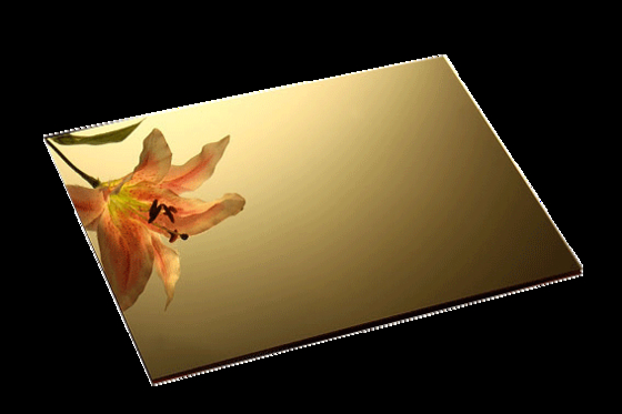Anodizing Aluminum With Mirror Surface AA1070 0.50mm Thickness With 85%  Reflectivity For Printing Sign Usage