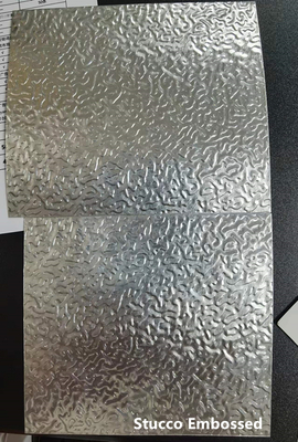 Wrinkle Pattern Pre Coated Aluminium Sheet Prepainted Aluminum Coil 0.50mm Thickness