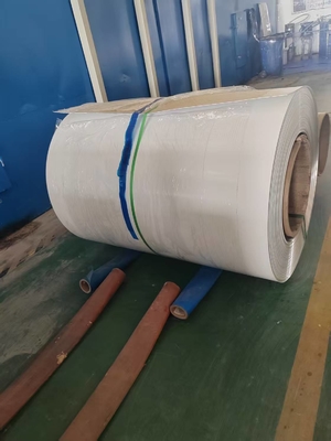 Aluminum Alloy 3003 H14 White Both Side Colord Aluminum Coil Pre-coated Aluminum Strip Coil 300mm Width 1.00mm Thickness For Channel Letter Sign