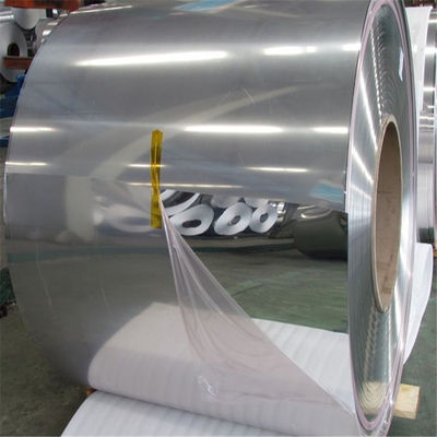 Anodized Mirror Aluminum Coil 1085 H18, 0.6mm Thick 95% Refractive  for Solar Collectors