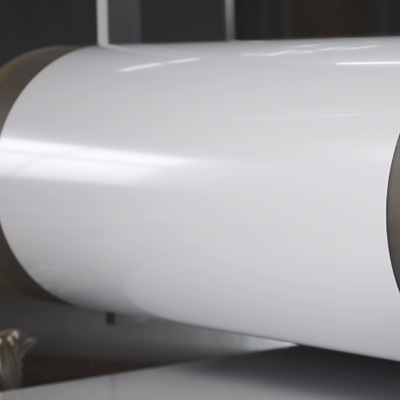 0.7mm Thick 5052 H26 High-Gloss PE RAL9010 Aluminum Coil (2630mm Wide) Used in Truck Body Panel Making