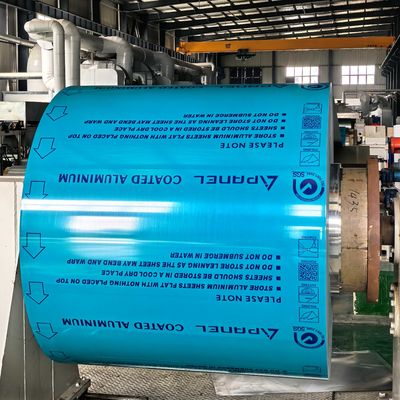 Pre Painted Aluminium Coil 0.6mm thickness for production Facade Trim