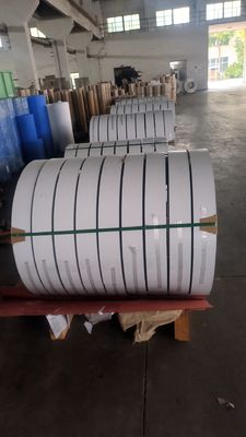 Alloy3105 0.32mm Thick 135mm Wide Anti-scratch Paint Pre-painted Aluminum Strip For Rolling Shutter Door Curtain Making Purpose