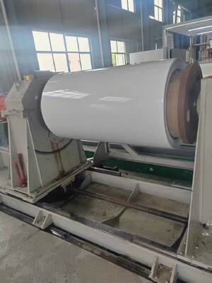 AA3105 H24 1.6X1232MM Prepainted Aluminum Coil  Polyester Coating for Building Envelope System