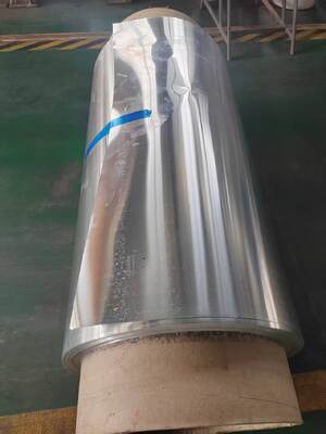 0.10mm Thickness 45mm Width Prepainted Aluminum Foil Coil For Rollable Ridge Ventilation Tape