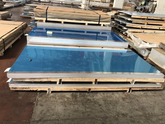 Scratch-Resistant Blue Film Protected Aluminum Mirror Sheet 0.3mm for Consumer Electronics Housing