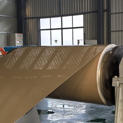 Color Coated Aluminum Sheet for Roofing Alloy 3105 PPG Paint Kynar PVDF Matte Grey Ral 7046 Pre Painted Coil 0.05 Inch Thick 49 Inch Wide