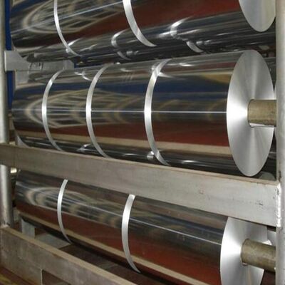 Aluminum Alloy 8011 Aluminum Foil for Tray &Container Stock I Thickness 0.05-0.12mm I Width 550 mm I Food Safe Coating