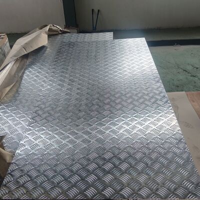 Aluminum Alloy 1050 Aluminum Checker Plate for Tool Boxes | Thickness 1.2–3.0 mm | Width 1000–1500 mm | Five-Bar or Diamond Pattern | Mill Finish or Polished
