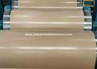 Wooden Grain Color 405mm Aluminium Plain Sheet