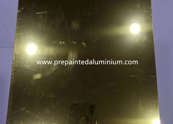 EN572 1mm 1250mm Mirror Finish Aluminum Sheet Lighting Laminate Polished Anodized