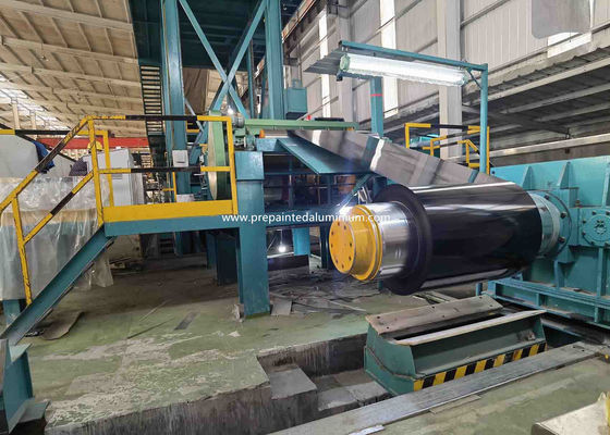 Pre Painted Aluminum Coil Aluminum coated black and white coil used in Building roofing and cladding