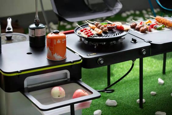 Integrated Subsidiary Tools Outdoor Kitchen Products , Seated Cooking Station