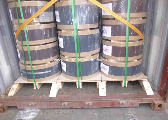Pre Painted Aluminum Gutter Coil PVDF PE Side Without Painted