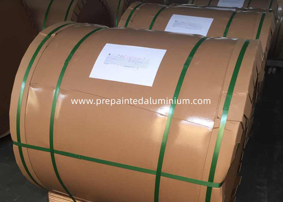Pre Painted Aluminum Gutter Coil PVDF PE Side Without Painted
